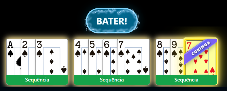 Mão pronta para bater