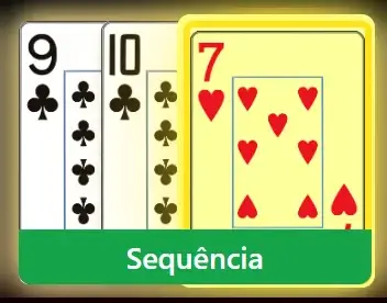 Exemplo de sequência com curinga