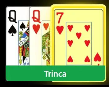 Exemplo de trinca com curinga